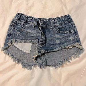 Sabz Wear Star Jean Shorts